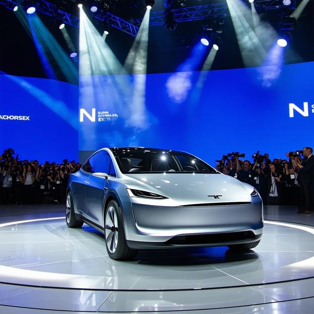 自動車メーカーN社 EV発表会